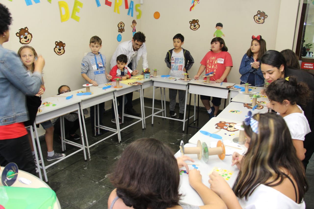 Fisk Aclimação/SP - Oficina de Férias 2018 na Fisk Aclimação